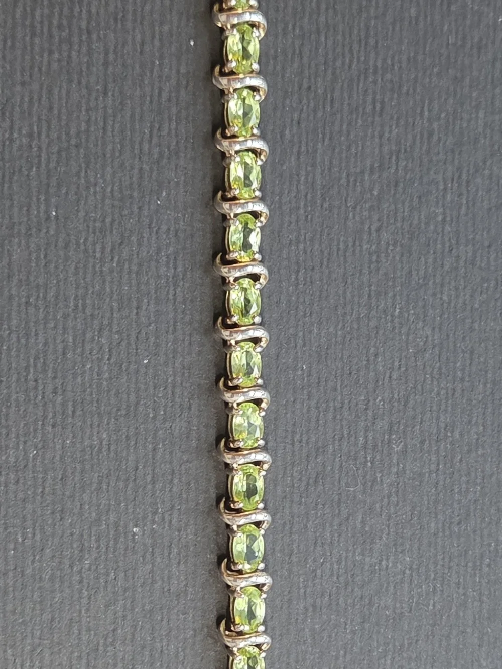 Green Peridot Tennis Bracelet - Women's Jewelry